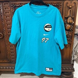 The Nike Tee Short Sleeve T Shirt Just Do it‎ '97 Basketball Loose Fit Medium